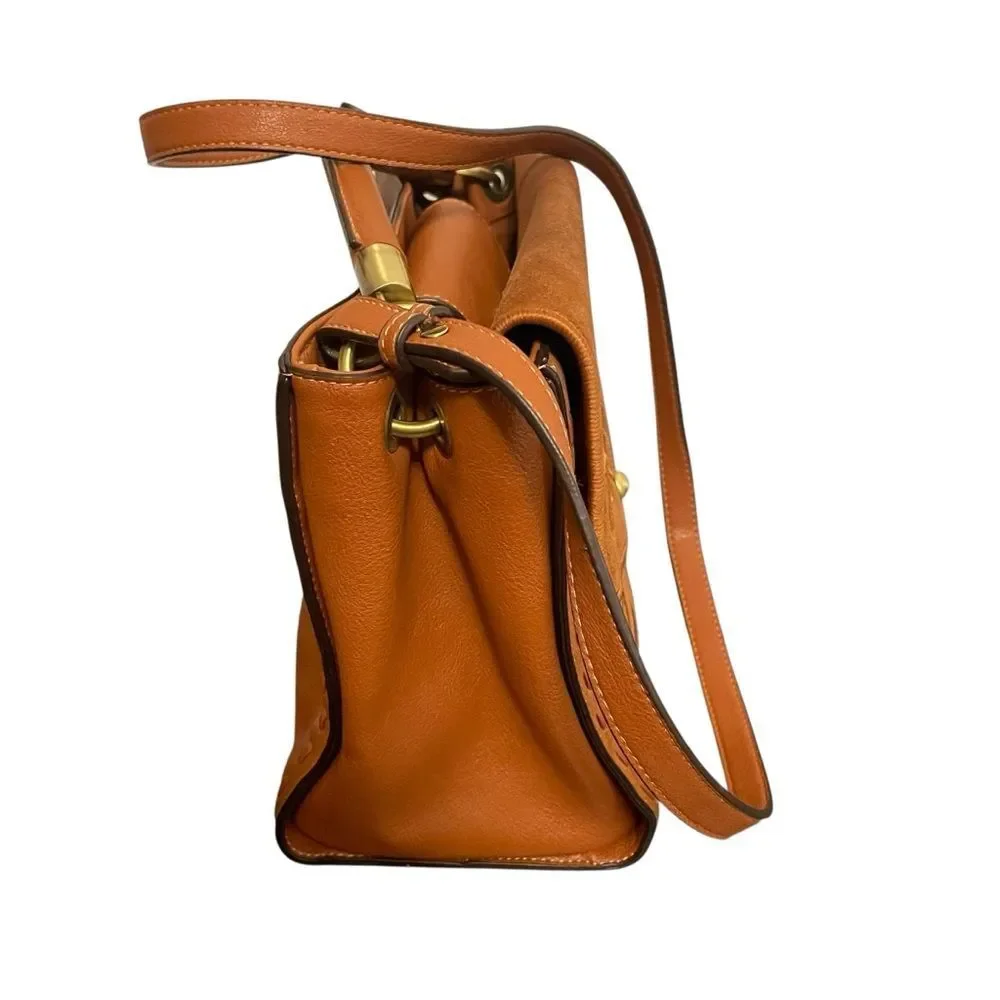 Sam Edelman Leather Leaf Boho Shoulder Bag‎ - Picture 4 of 6
